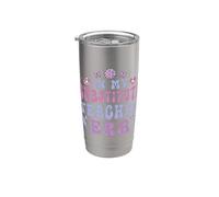 Insegnante supplente Era Back to School Assistente Bicchiere termico in acciaio inox doppia parete