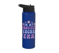 Insegnante supplente Era Back to School Assistente Stainless Steel Insulated Water Bottle