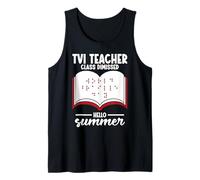 Insegnante Vit Braille Summer Insegnante ipovedente Canotta