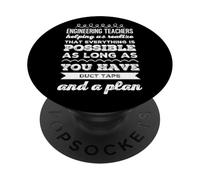 Insegnanti di Ingegneria che ci aiutano a capire che tutto è PopSockets PopGrip Adesivo