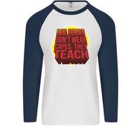 Insegnanti Don'T Abbigliamento Mantelle Divertente Insegnamento Uomo L/S