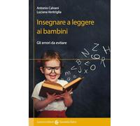 Insegnare a leggere ai bambini. Gli errori da evitare