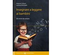 Insegnare a leggere ai bambini. Gli errori da evitare