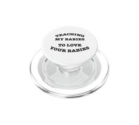 Insegnare ai miei bambini ad amare i tuoi bambini One Race Gentilezza PopSockets PopGrip per MagSafe