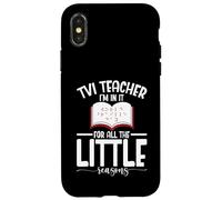 Insegnare Della Squadra Ipovedenti Ragioni VIT Insegnante Custodia per iPhone X/XS