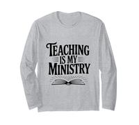 Insegnare è Il Mio Ministero Citazione ispiratrice Maglia a Manica