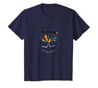 Insegnare Fuori dagli schemi Ispirazione per l'istruzione Speciale Maglietta, Bambini, Navy, 10 Anni