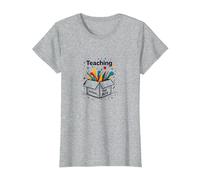 Insegnare Fuori dagli schemi Ispirazione per l'istruzione Speciale Maglietta, Donna, Grigio Melange, 3XL