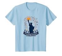 Insegnare la libertà Uno Sparkler alla Volta Maglietta, Bambini, Celeste, 6 Anni