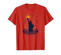 Insegnare la libertà Uno Sparkler alla Volta Maglietta, Uomo, Rosso, XL