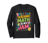 Insegnare la matematica è la mia marmellata insegnante umorismo musica torna a scuola Maglia a Manica