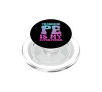 insegnare pe è il mio insegnante di superpotere PopSockets PopGrip per MagSafe