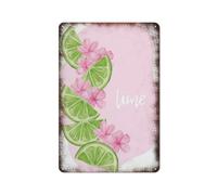 Insegne In Metallo Lime Fruit Cartelli Parete Poster Per Grotta Cucina Toilette Camera Da Letto M