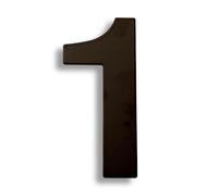 Insegne per toilette, Numero civico grande da 15/20/30 cm, numero civico for esterni in acciaio inossidabile 304, numero civico for porta dell'appartamento, cartello in metallo con indirizzo n. 0-9(1,
