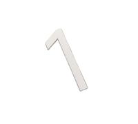 Insegne per toilette, Targa adesiva 3D for porta, for esterni, appartamento, camera d'albergo, indirizzo, casa moderna, targa in acrilico digitale creativa(White,1)
