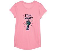 Insegno al Potente educatore Speciale Che dà Potere all'educatore Maglietta, Ragazze, Rosa, L