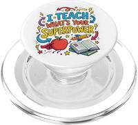 Insegno e tu qual è il tuo super potere? PopSockets PopGrip per MagSafe