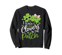 Insegno i trifogli più carini a Patch San Patrizio Felpa