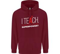 Insegno Qual È Il Tuo Superpotere Divertente Insegnante Uomo Felpa