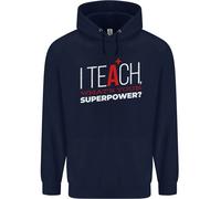 Insegno Qual È Il Tuo Superpotere Divertente Insegnante Uomo Felpa