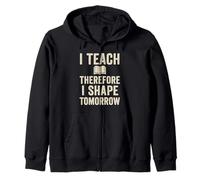 Insegno, quindi modella domani - Vintage Teacher Felpa con Cappuccio