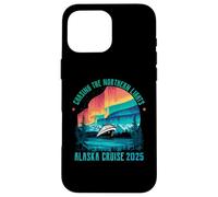 Inseguendo l'aurora boreale Alaska Cruise 2025 Avventura Custodia per iPhone 16 Pro Max