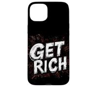 Insegui i tuoi sogni con questo vestito Get Rich Speech Custodia per iPhone 15 Plus