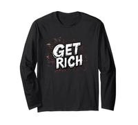 Insegui i tuoi sogni con questo vestito Get Rich Speech Maglia a Manica