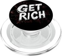 Insegui i tuoi sogni con questo vestito Get Rich Speech PopSockets PopGrip per MagSafe