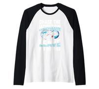 Insegui l'orizzonte Lascia Le preoccupazioni Maglia con Maniche Raglan