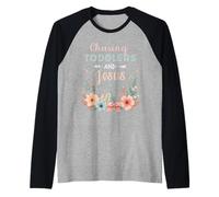 Inseguire i più Piccoli e Gesù Maglia con Maniche Raglan