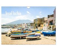 Insel Ischia (Wandkalender 2026 DIN A4 quer), CALVENDO Monatskalender: Ischia, die "Grüne Insel" im Golf von Neapel.