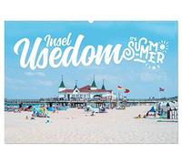 Insel Usedom - It's Summer Time (Wandkalender 2026 DIN A2 quer), CALVENDO Monatskalender: Sommer auf der Insel Usedom
