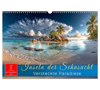 Inseln der Sehnsucht - Versteckte Paradiese (Wandkalender 2027 DIN A3 quer), CAL