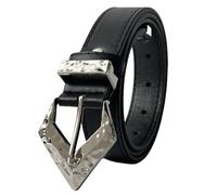 INSEOWI Cintura Skinny Jean Cintura 2000 Vintage Fibbia Cintura Per Hip Hop Bande Giocatore Country Ragazze Casual Cintura Per Gli Uomini, 100 cm., Taglia unica