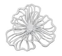 INSEOWI Segno di fiori di due strati multicolore d'attaccatura della parete del metallo di durevolezza per la parete del fiore di doppio strato di decorazione dello spazio dell'interno