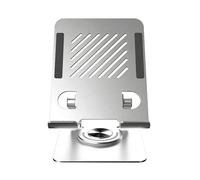 INSEOWI Supporto per tablet Supporto per tablet Supporto multifunzione da tavolo Lazy Staffa girevole a 360 gradi Supporto pieghevole ergonomico regolabile per notebook