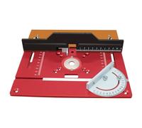 inserimento tavolo router, tavolo router - versatile guida per il bordo del router in trasparente con foro centrale,Strumenti per la lavorazione del legno per il taglio del legno