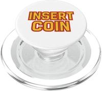 Inserire la moneta. Retrò, Vintage, Arcade, Sogno. PopSockets PopGrip per MagSafe