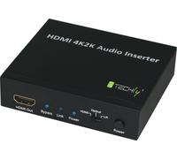 Techly Inseritore audio HDMI 4K2K - Techly Inseritore audio HDMI 4K2K,