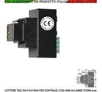 Inseritore Chiave Prossimità X Centrale Allarme Lysa evo GSM Segnale Stato 3 Led