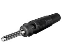 Inseritore Presa Banana 4mm Nero - Goobay IADAP RUBB-B