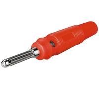 Inseritore Presa Banana 4mm Rosso - Goobay IADAP RUBB-R