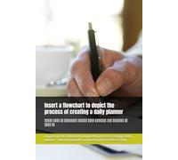 Insert a flowchart to depict the process of creating a daily planner: जानिए कैसे एक दिनचर्या नियोजक आपकी ज़िंदगी में क्रांति ला सकता है