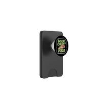 Insert Cheesy Pizza Awesome Foodie Cook Pizzeria Tees 8 bit PopSockets PopWallet per MagSafe