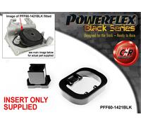 Insert In Gomma Di Montaggio Del Cambio Powerflex Nero PFF60-1421BLK