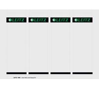 Leitz Etichette stampabili al PC per raccoglitori a leva in plastica, Larghe, Grigio, 56 x 190 mm, Cartoncino, 16800085, Confezione da 100
