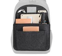 Insert Organizzatore in Feltro per Zaino - Insert Borsa Multifunzionale Con Cerniera | Fodera Divisore Per Zaino Da Viaggio Ad Alta Capacità Con Multi Tasche Per Libri, Ombrelli, Elettronici, Tablet