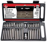 INSERTI ASSORTITI ATTACCO M 10 ESAGONALI/TORX/XZN SET 40 PEZZI FERMEC BGS7073