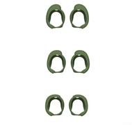 Inserti auricolari in silicone compatibili con modelli Bose per QuietComfort che offrono una vestibilità prevedibile e una distribuzione del suono bilanciata (verde)